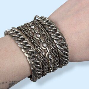 V. 90s Juicy Couture Multi-Chain Bracelet